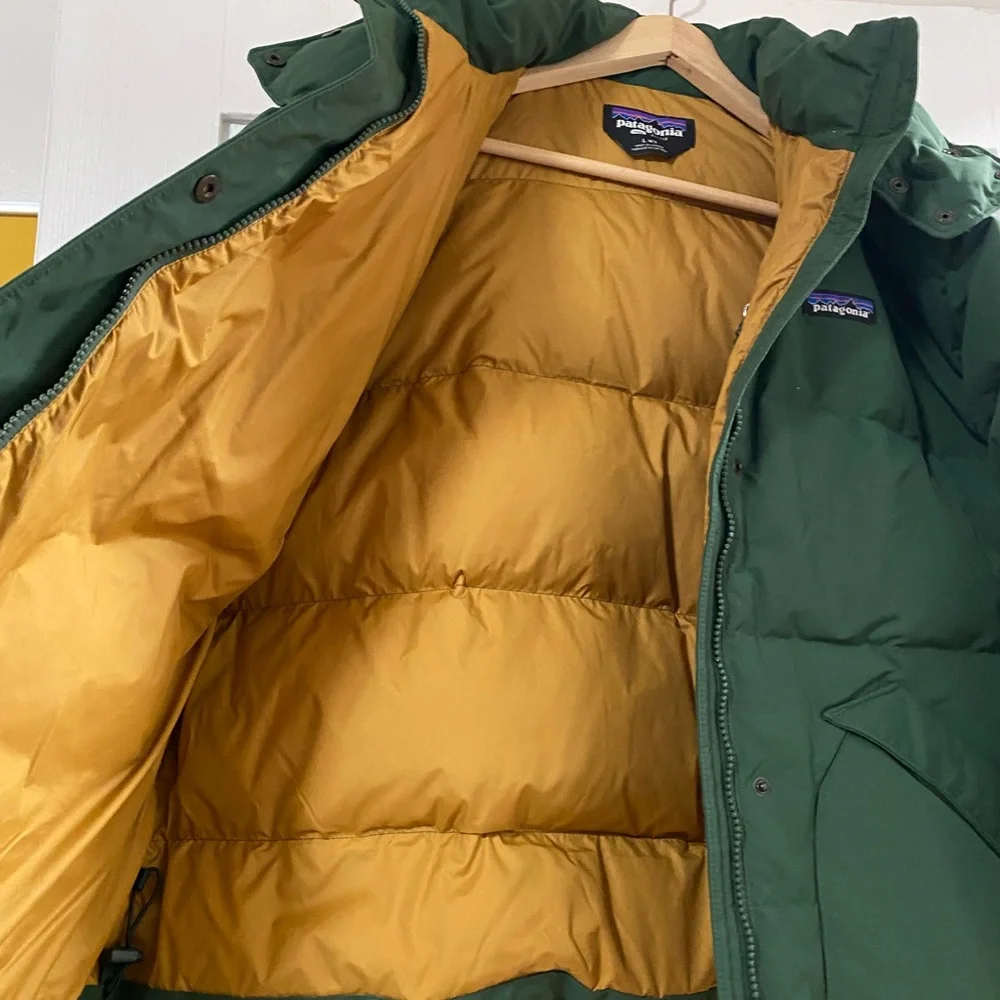 Patagonia Green Puffer Jacket - Picture 3 of 7